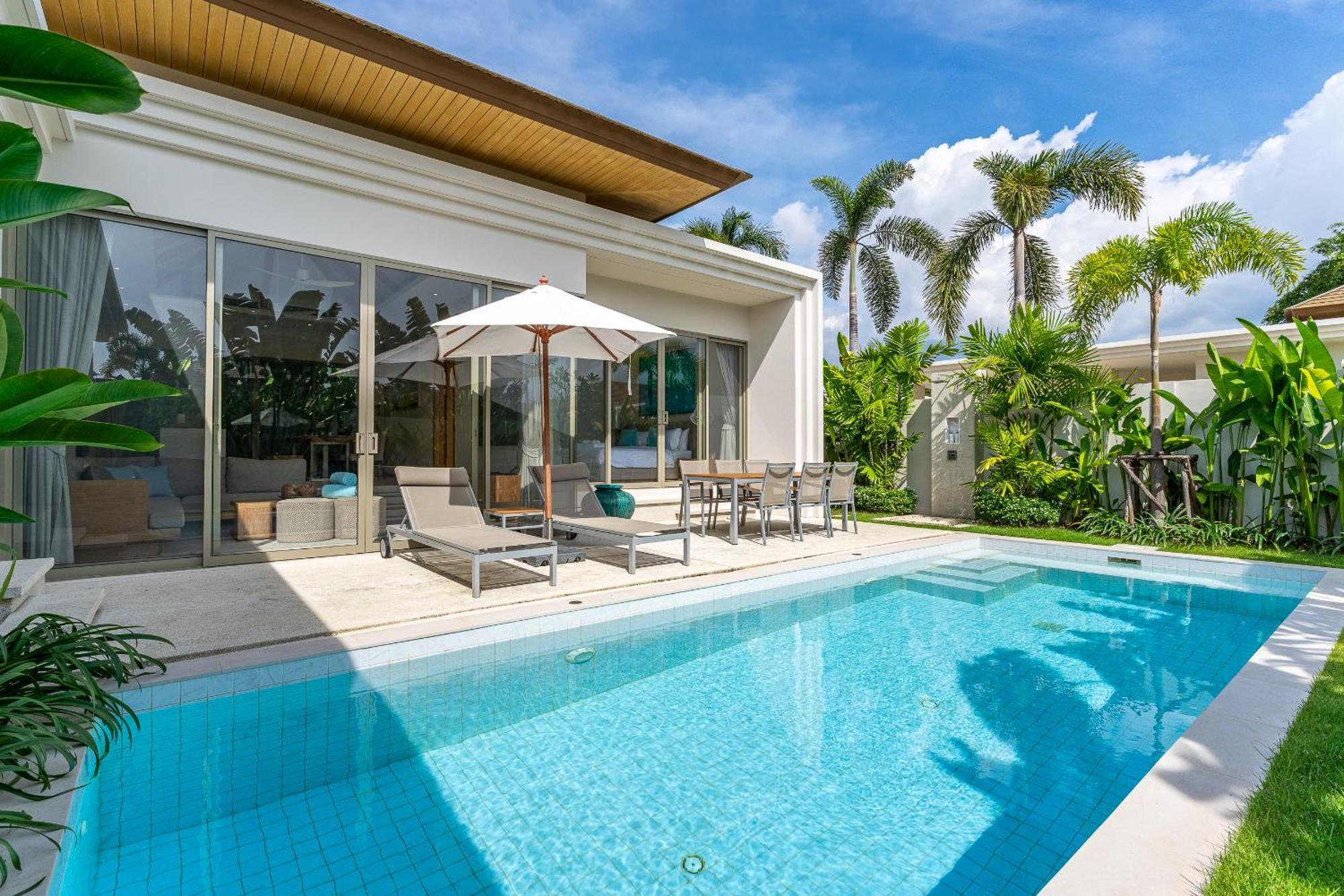 תאלאנג Trichada Breeze 3Br Stylish Villa, 15 Min To Layan Beach מראה חיצוני תמונה