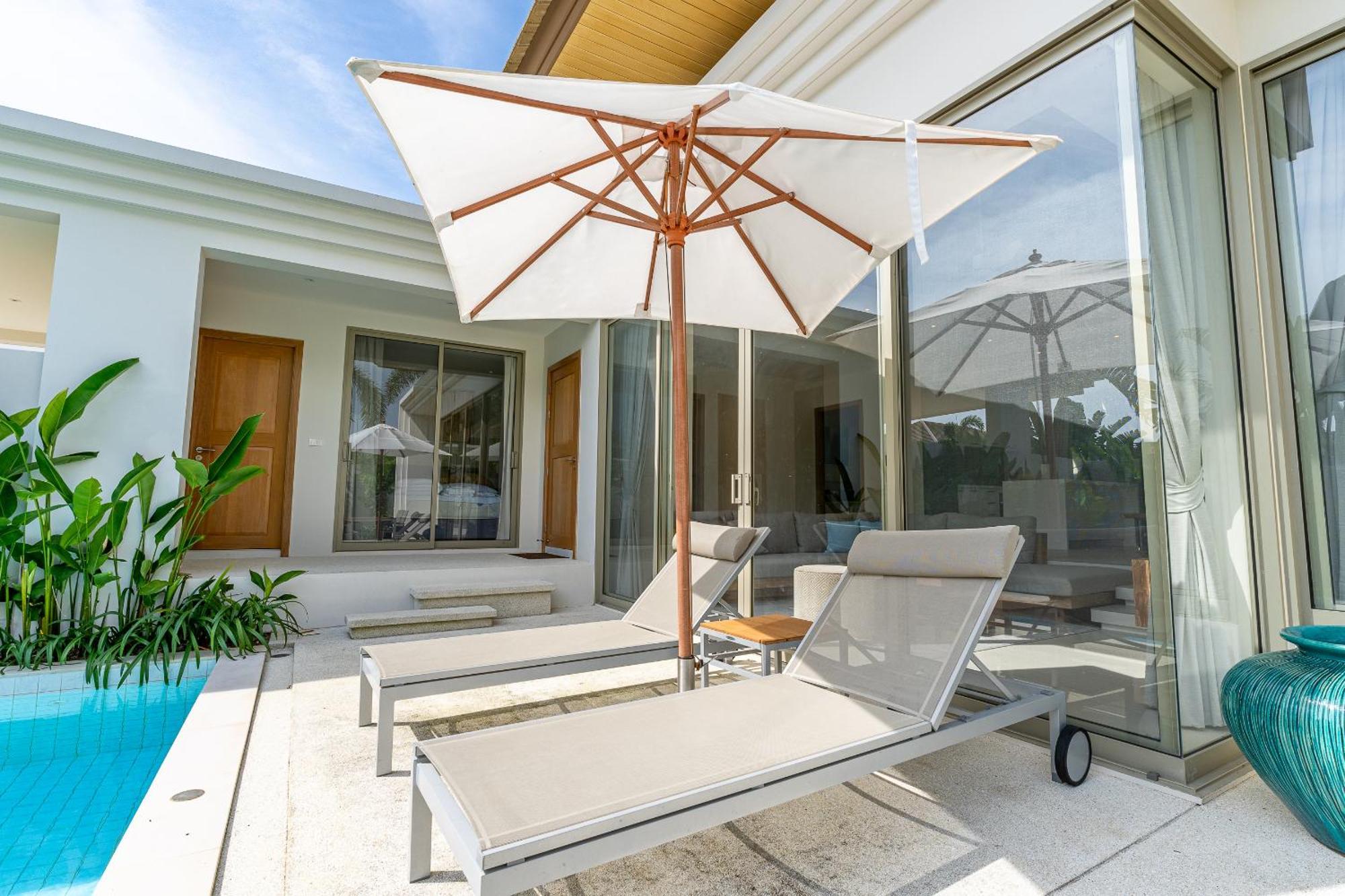 תאלאנג Trichada Breeze 3Br Stylish Villa, 15 Min To Layan Beach מראה חיצוני תמונה