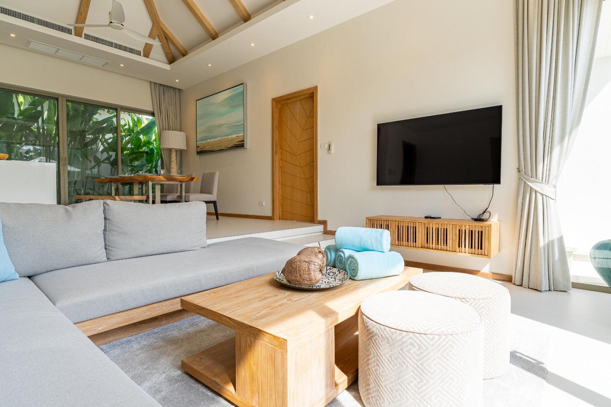 תאלאנג Trichada Breeze 3Br Stylish Villa, 15 Min To Layan Beach מראה חיצוני תמונה