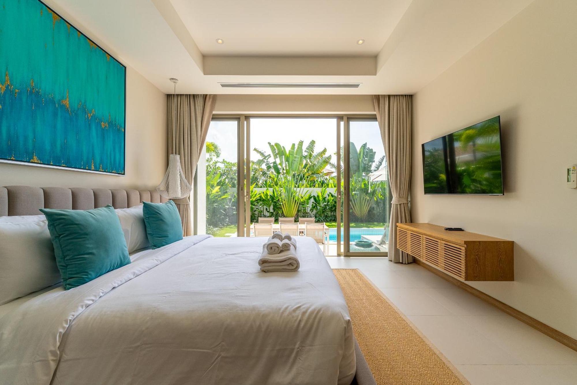 תאלאנג Trichada Breeze 3Br Stylish Villa, 15 Min To Layan Beach מראה חיצוני תמונה