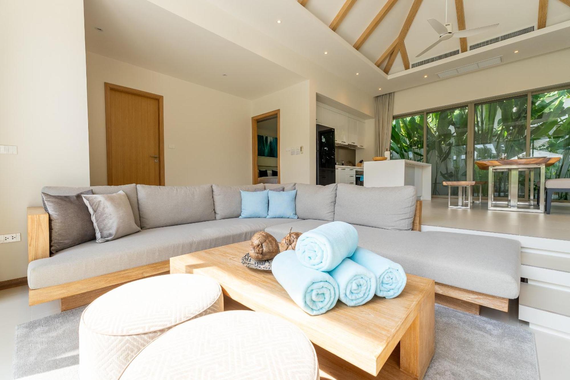 תאלאנג Trichada Breeze 3Br Stylish Villa, 15 Min To Layan Beach מראה חיצוני תמונה