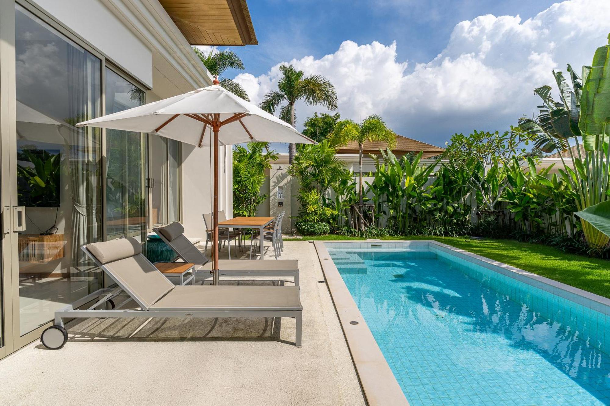 תאלאנג Trichada Breeze 3Br Stylish Villa, 15 Min To Layan Beach מראה חיצוני תמונה